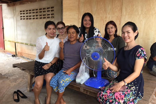 ออกเยี่ยมผู้ป่วยโรคเรื้อรังในเขตพื้นที่รับผิดชอบ