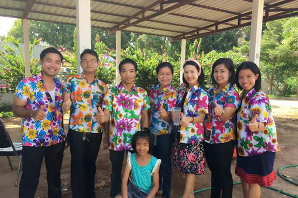 วันสงกรานต์ประจำปี 2560 ณ สำนักงานสาธารณสุขอำเภอวังสามหมอ