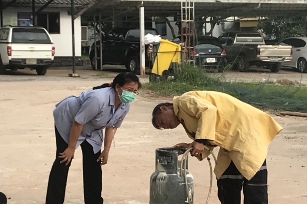 ซ้อมแผนป้องกันอัคคีภัย