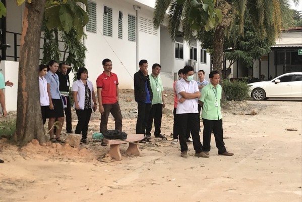 ซ้อมแผนป้องกันอัคคีภัย