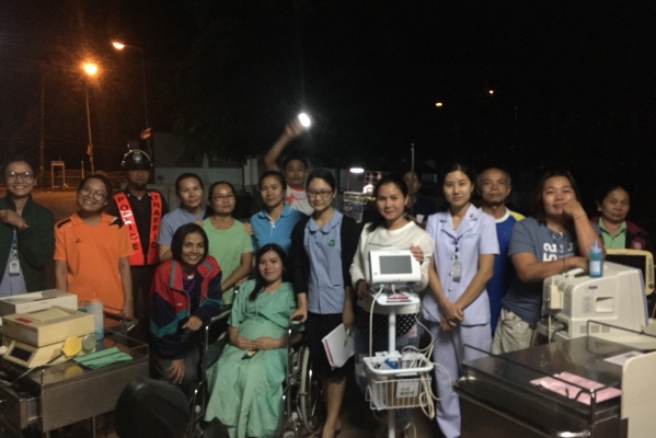 ซ้อมแผนป้องกันอัคคีภัย