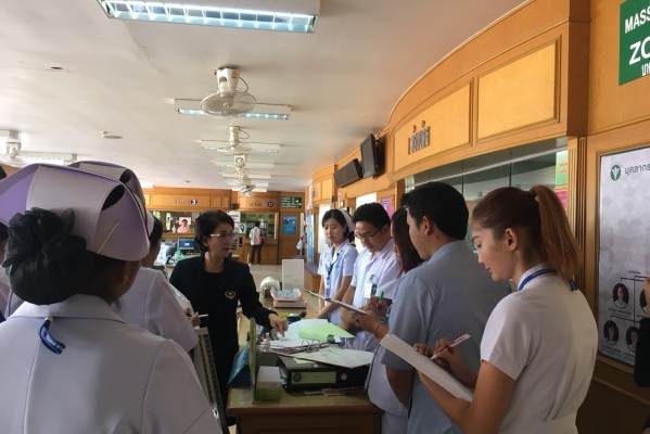 รับการเยี่ยมเพื่อต่ออายุการรับรองกระบวนการคุณภาพโรงพยาบาล Re Accreditation 2 จาก สรพ.