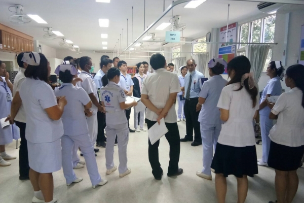 รับการเยี่ยมเพื่อต่ออายุการรับรองกระบวนการคุณภาพโรงพยาบาล Re Accreditation 2 จาก สรพ.