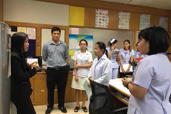 รับการเยี่ยมเพื่อต่ออายุการรับรองกระบวนการคุณภาพโรงพยาบาล Re Accreditation 2 จาก สรพ.