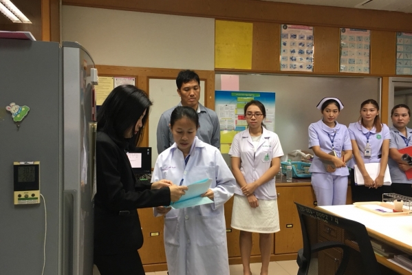 รับการเยี่ยมเพื่อต่ออายุการรับรองกระบวนการคุณภาพโรงพยาบาล Re Accreditation 2 จาก สรพ.