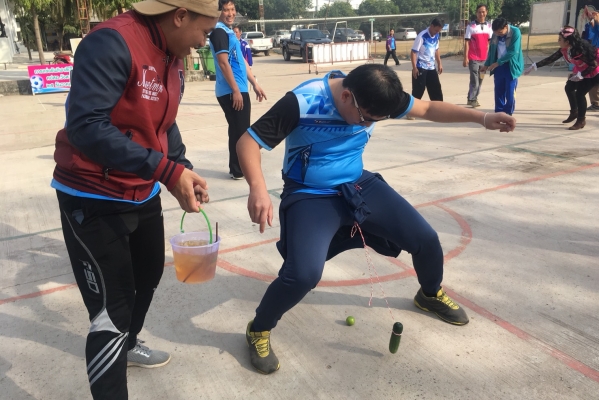 การแข่งขันกีฬาสีปีใหม่2561 คปสอ.วังสามหมอ