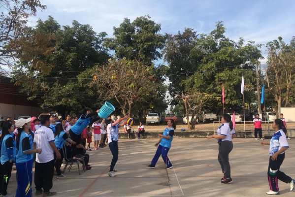 การแข่งขันกีฬาสีปีใหม่2561 คปสอ.วังสามหมอ