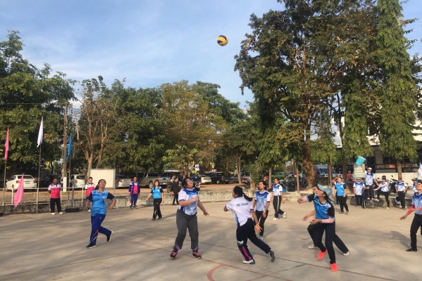 การแข่งขันกีฬาสีปีใหม่2561 คปสอ.วังสามหมอ