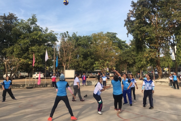 การแข่งขันกีฬาสีปีใหม่2561 คปสอ.วังสามหมอ