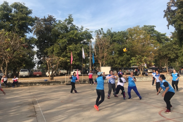 การแข่งขันกีฬาสีปีใหม่2561 คปสอ.วังสามหมอ