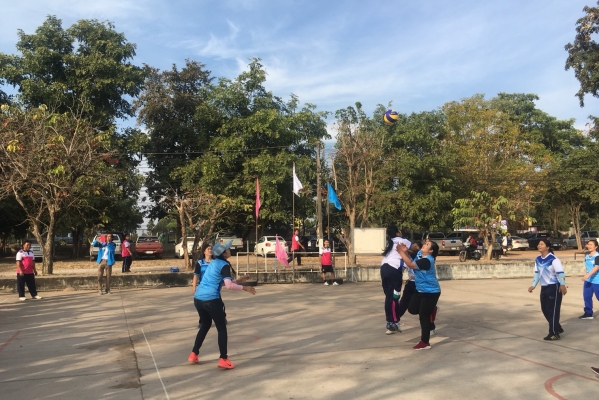 การแข่งขันกีฬาสีปีใหม่2561 คปสอ.วังสามหมอ