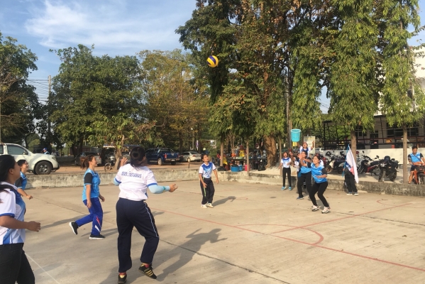 การแข่งขันกีฬาสีปีใหม่2561 คปสอ.วังสามหมอ