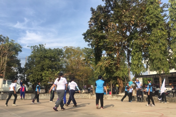 การแข่งขันกีฬาสีปีใหม่2561 คปสอ.วังสามหมอ