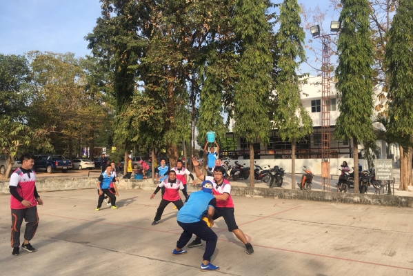 การแข่งขันกีฬาสีปีใหม่2561 คปสอ.วังสามหมอ