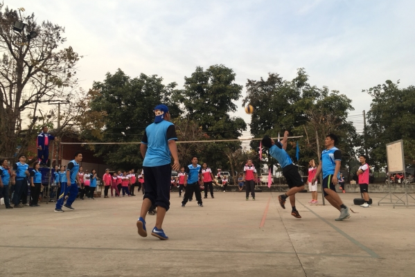 การแข่งขันกีฬาสีปีใหม่2561 คปสอ.วังสามหมอ