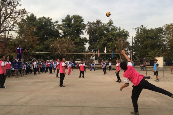 การแข่งขันกีฬาสีปีใหม่2561 คปสอ.วังสามหมอ