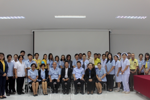 รับประเมินการดำเนินงานสาธารสุข คปสอ. 2561