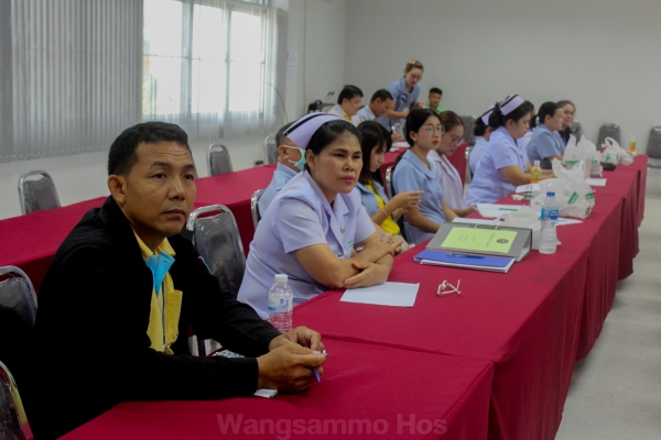 รับประเมินการดำเนินงานสาธารสุข คปสอ. 2561