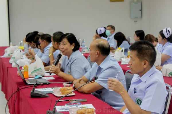 รับประเมินการดำเนินงานสาธารสุข คปสอ. 2561