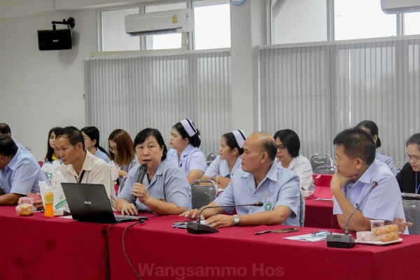 รับประเมินการดำเนินงานสาธารสุข คปสอ. 2561