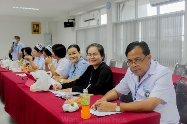 รับประเมินการดำเนินงานสาธารสุข คปสอ. 2561