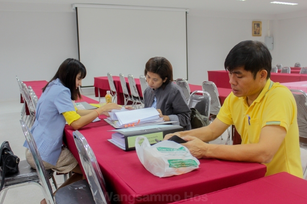 รับประเมินการดำเนินงานสาธารสุข คปสอ. 2561