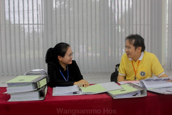 รับประเมินการดำเนินงานสาธารสุข คปสอ. 2561