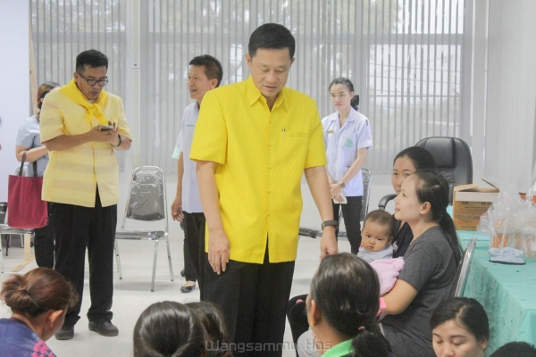 ออกเยี่ยมเสริมพลังด้านพัฒนาการเด็กอำเภอวังสามหมอ 