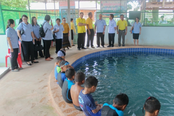 ออกเยี่ยมเสริมพลังด้านพัฒนาการเด็กอำเภอวังสามหมอ 