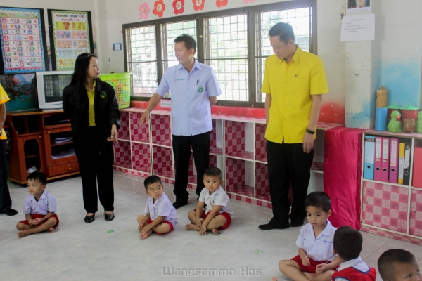 ออกเยี่ยมเสริมพลังด้านพัฒนาการเด็กอำเภอวังสามหมอ 