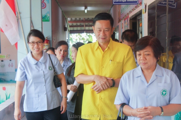 ออกเยี่ยมเสริมพลังด้านพัฒนาการเด็กอำเภอวังสามหมอ 