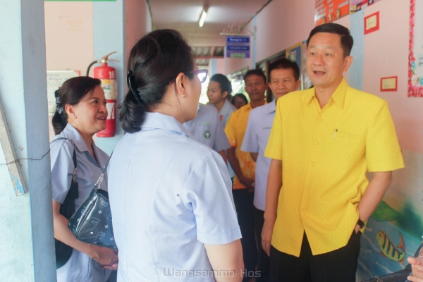 ออกเยี่ยมเสริมพลังด้านพัฒนาการเด็กอำเภอวังสามหมอ 