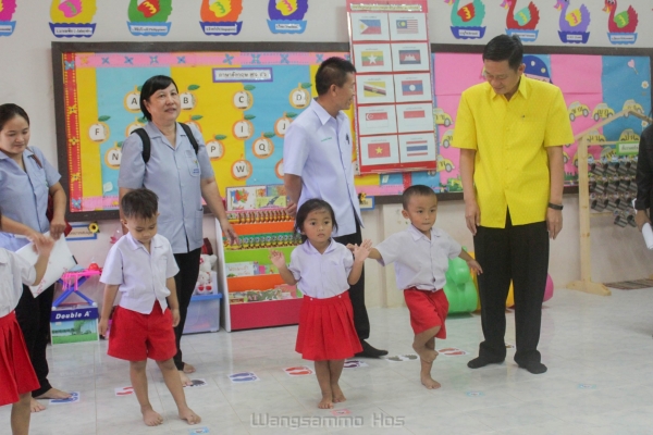 ออกเยี่ยมเสริมพลังด้านพัฒนาการเด็กอำเภอวังสามหมอ 