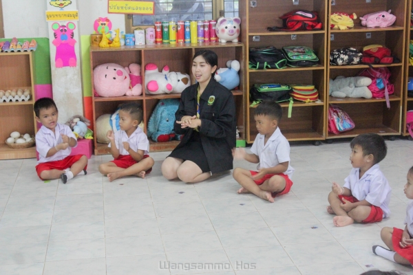 ออกเยี่ยมเสริมพลังด้านพัฒนาการเด็กอำเภอวังสามหมอ 