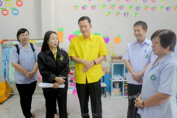 ออกเยี่ยมเสริมพลังด้านพัฒนาการเด็กอำเภอวังสามหมอ 