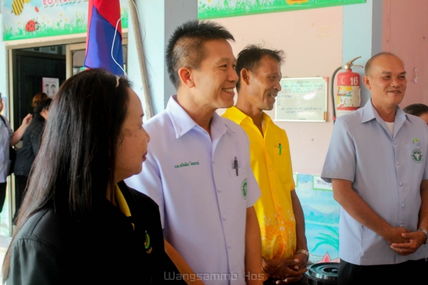 ออกเยี่ยมเสริมพลังด้านพัฒนาการเด็กอำเภอวังสามหมอ 