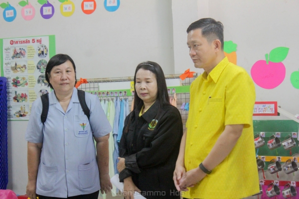 ออกเยี่ยมเสริมพลังด้านพัฒนาการเด็กอำเภอวังสามหมอ 