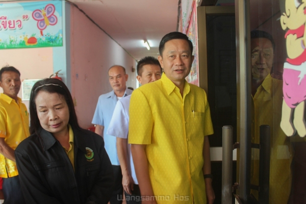 ออกเยี่ยมเสริมพลังด้านพัฒนาการเด็กอำเภอวังสามหมอ 