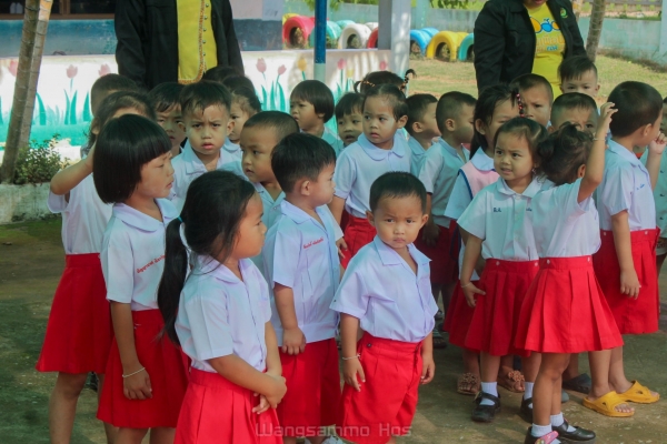 ออกเยี่ยมเสริมพลังด้านพัฒนาการเด็กอำเภอวังสามหมอ 