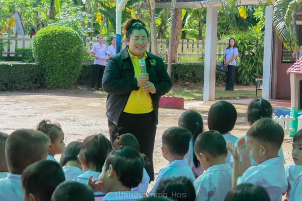 ออกเยี่ยมเสริมพลังด้านพัฒนาการเด็กอำเภอวังสามหมอ 