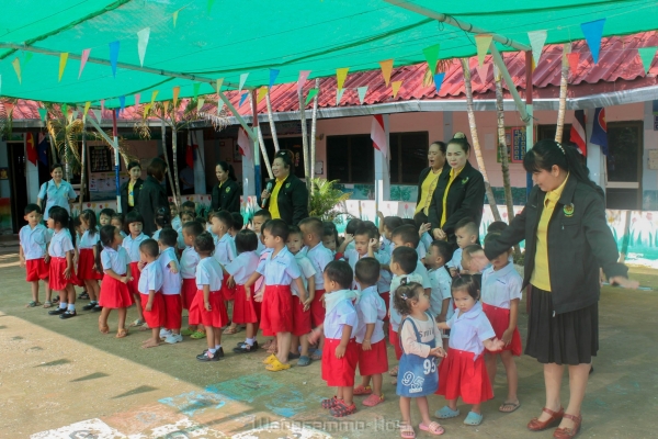 ออกเยี่ยมเสริมพลังด้านพัฒนาการเด็กอำเภอวังสามหมอ 