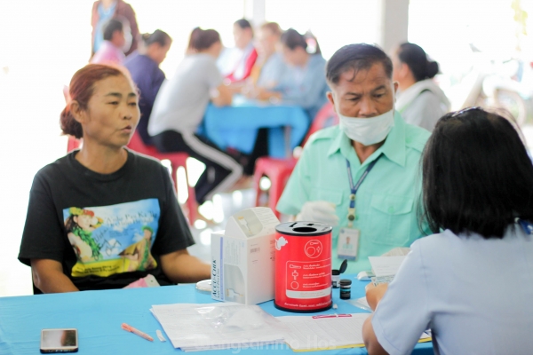 หน่วยบริการปฐมภูมิออกให้บริการตรวจคัดกรองสุขภาพประชาชน