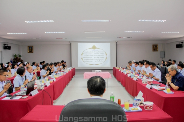 ต้อนรับผู้ตรวจราชการกระทรวงสาธารณสุข เขตสุขภาพที่ 8