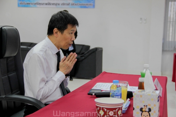 ต้อนรับผู้ตรวจราชการกระทรวงสาธารณสุข เขตสุขภาพที่ 8