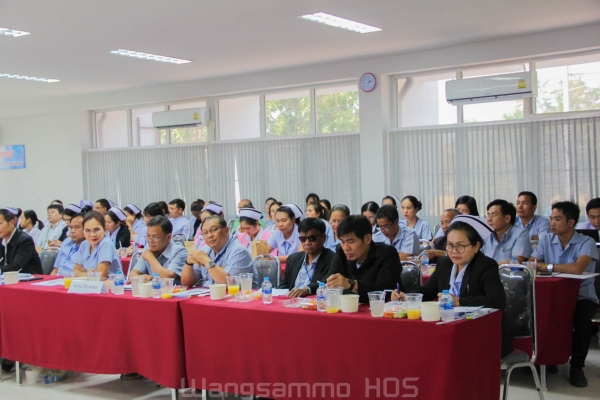 ต้อนรับผู้ตรวจราชการกระทรวงสาธารณสุข เขตสุขภาพที่ 8