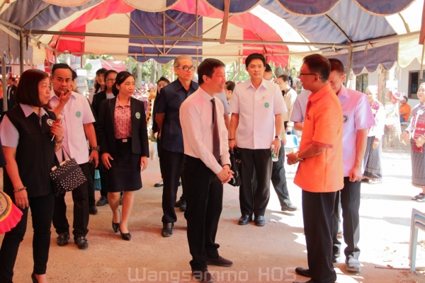 ต้อนรับผู้ตรวจราชการกระทรวงสาธารณสุข เขตสุขภาพที่ 8