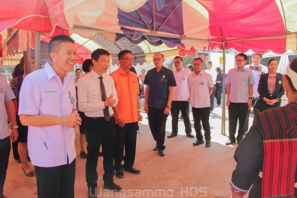 ต้อนรับผู้ตรวจราชการกระทรวงสาธารณสุข เขตสุขภาพที่ 8
