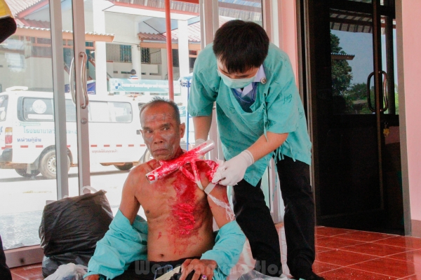 ซ้อมแผนอุบัติเหตุหมู่