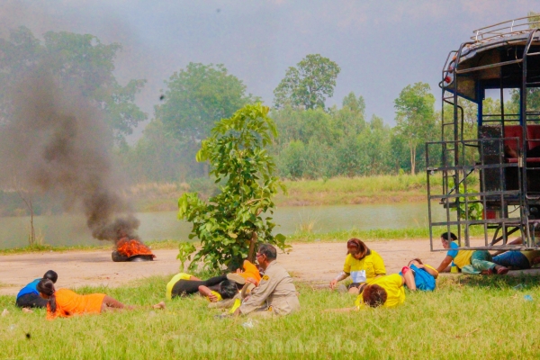 ซ้อมแผนอุบัติเหตุหมู่