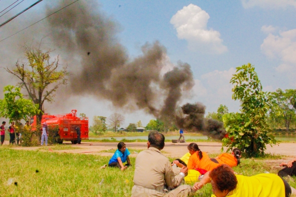 ซ้อมแผนอุบัติเหตุหมู่